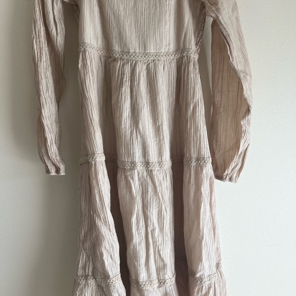 Polagram Beige Long Sleeve Dress - Picture 5 of 9